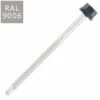 SCELL-IT 100 Vis Pour Bacs Acier D. 6,3 Mm L. 125 Mm ZAMATOP-Z TH12 Pour Le Zed - RAL 9006 -SCELL-IT Soldes Magasin 71539066 1