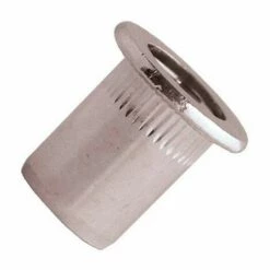 100 écrous à Sertir Crantés Inox A2 TP, D. M10 X 24 Mm - END1060 - Scell-it