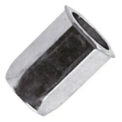 200 écrous à Sertir Hexagonal Acier Zingué TR, D. M6 X 16 Mm - HCR0625 - Scell-it