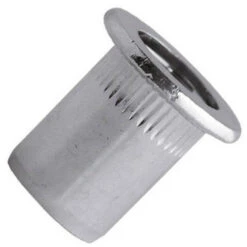 200 écrous à Sertir Crantés Acier Zingué TP, D. M6 X 17.5 Mm - TCD0645 - Scell-it