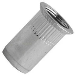 500 écrous à Sertir Crantés Acier Zingué TF, D. M4 X 11.5 Mm - TCK0435 - Scell-it